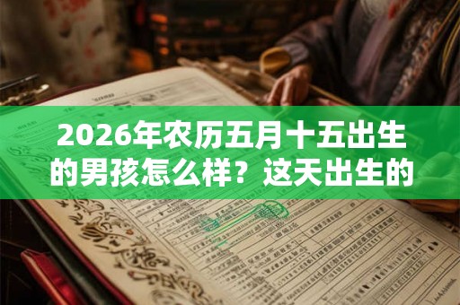 2026年农历五月十五出生的男孩怎么样?这天出生的男孩命运解析 2026年农历五月十五出生的男孩怎么样?这天出生的男孩命运解析