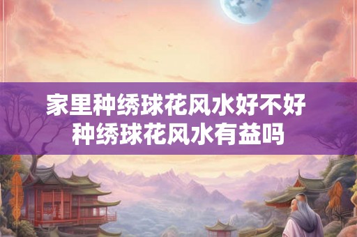 家里种绣球花风水好不好 种绣球花风水有益吗