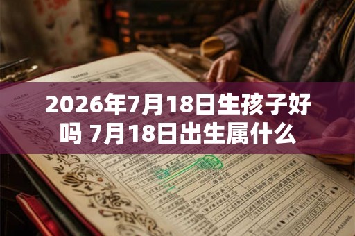 2026年7月18日生孩子好吗 7月18日出生属什么