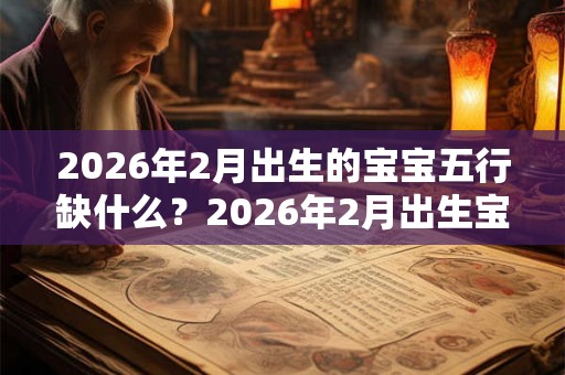 2026年2月出生的宝宝五行缺什么？2026年2月出生宝宝五行起名