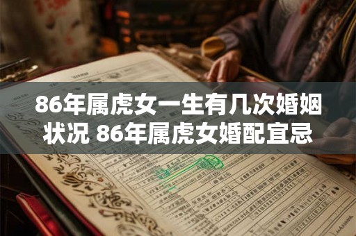 86年属虎女一生有几次婚姻状况 86年属虎女婚配宜忌