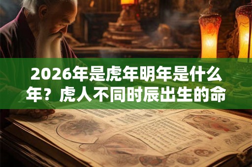 2026年是虎年明年是什么年？虎人不同时辰出生的命运
