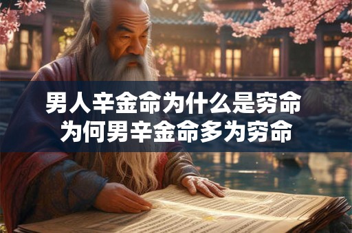 男人辛金命为什么是穷命 为何男辛金命多为穷命