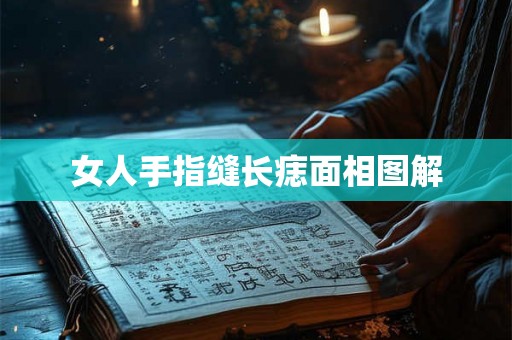 女人手指缝长痣面相图解