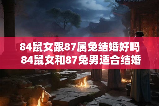 84鼠女跟87属兔结婚好吗 84鼠女和87兔男适合结婚吗