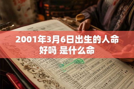2001年3月6日出生的人命好吗 是什么命 2001年3月6日出生的人命好吗 是什么命