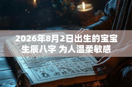 2026年8月2日出生的宝宝生辰八字 为人温柔敏感