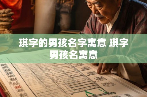 琪字的男孩名字寓意 琪字男孩名寓意 琪字的男孩名字寓意 琪字男孩名寓意