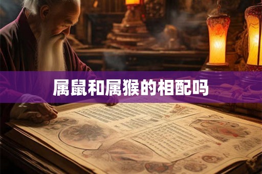 属鼠和属猴的相配吗