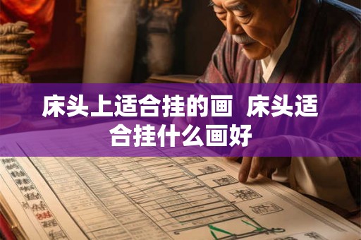 床头上适合挂的画  床头适合挂什么画好