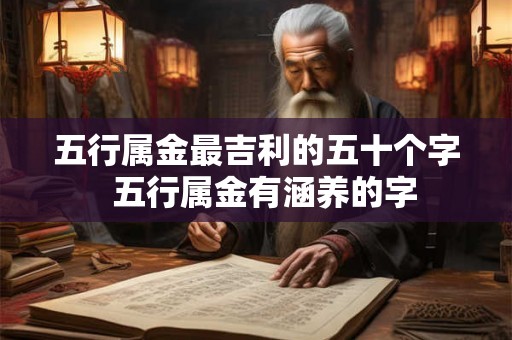 五行属金最吉利的五十个字  五行属金有涵养的字