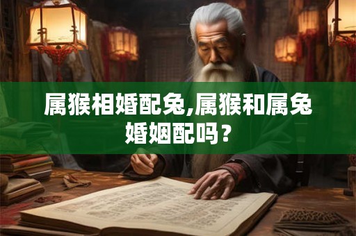 属猴相婚配兔,属猴和属兔婚姻配吗？