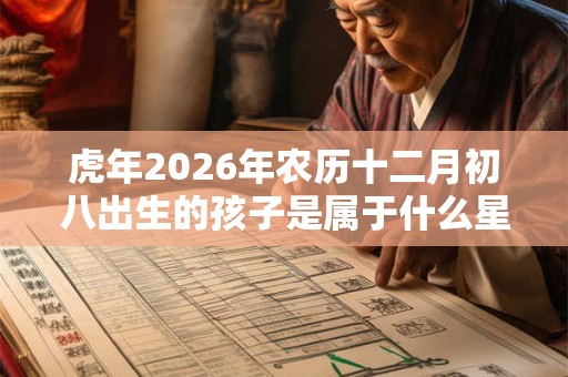 虎年2026年农历十二月初八出生的孩子是属于什么星座? 虎年2026年农历十二月初八出生的孩子是属于什么星座?