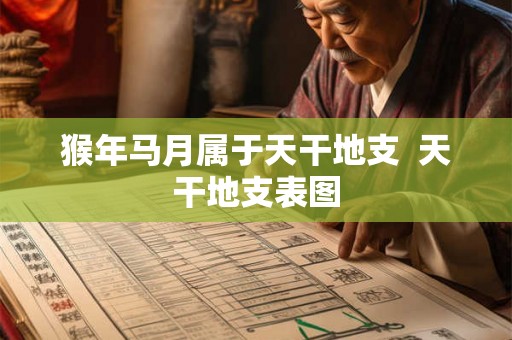 猴年马月属于天干地支 天干地支表图 猴年马月属于天干地支 天干地支表图