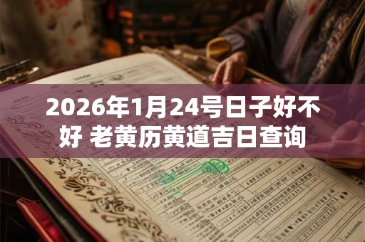 2026年1月24号日子好不好 老黄历黄道吉日查询
