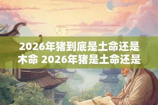 2026年猪到底是土命还是木命 2026年猪是土命还是木命 2026年猪到底是土命还是木命 2026年猪是土命还是木命