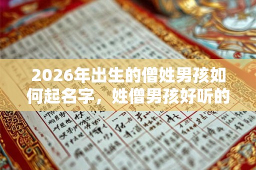 2026年出生的僧姓男孩如何起名字,姓僧男孩好听的名字 2026年出生的僧姓男孩如何起名字,姓僧男孩好听的名字