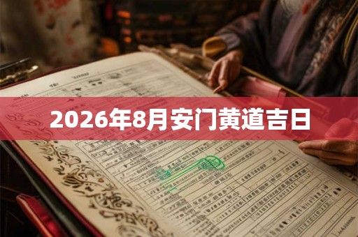 2026年8月安门黄道吉日