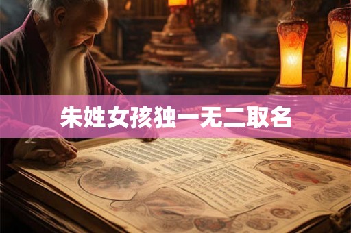 朱姓女孩独一无二取名 朱姓女孩独一无二取名