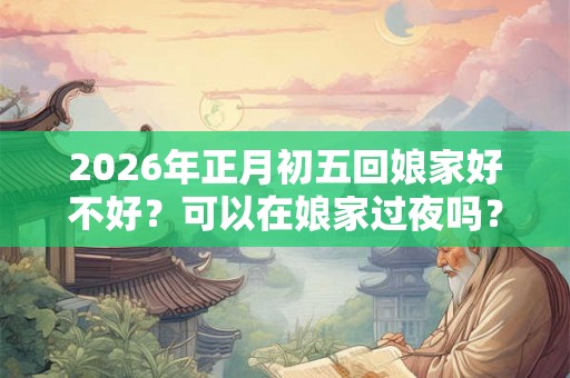 2026年正月初五回娘家好不好？可以在娘家过夜吗？