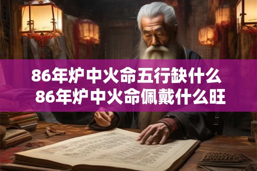 86年炉中火命五行缺什么 86年炉中火命佩戴什么旺财 86年炉中火命五行缺什么 86年炉中火命佩戴什么旺财