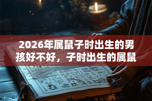 2026年属鼠子时出生的男孩好不好，子时出生的属鼠人是什么命？