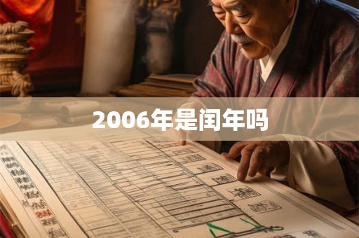 2006年是闰年吗