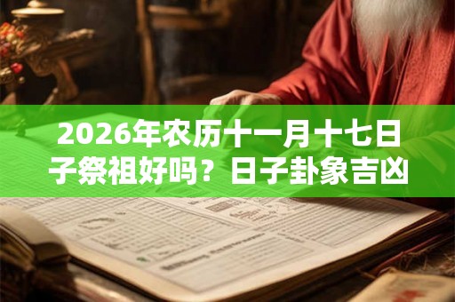 2026年农历十一月十七日子祭祖好吗？日子卦象吉凶？