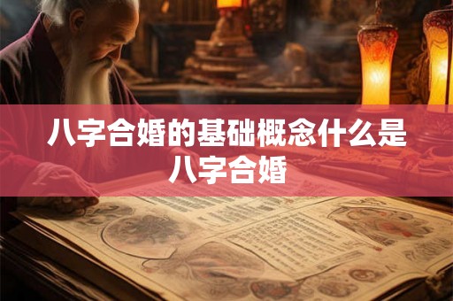 八字合婚的基础概念什么是八字合婚 八字合婚的基础概念什么是八字合婚