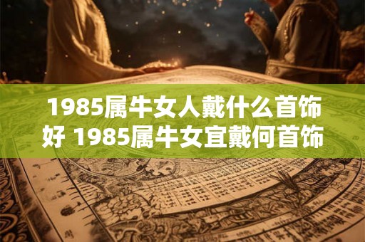 1985属牛女人戴什么首饰好 1985属牛女宜戴何首饰 1985属牛女人戴什么首饰好 1985属牛女宜戴何首饰
