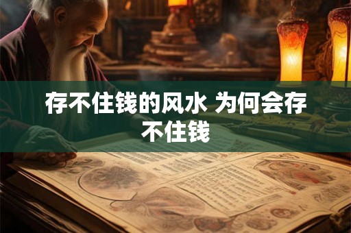 存不住钱的风水 为何会存不住钱