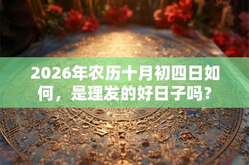 2026年农历十月初四日如何,是理发的好日子吗? 2026年农历十月初四日如何,是理发的好日子吗?