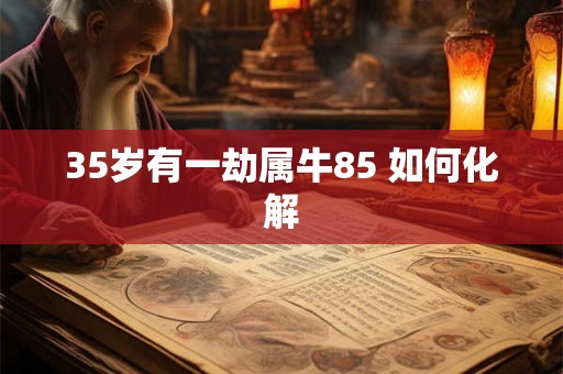 35岁有一劫属牛85 如何化解