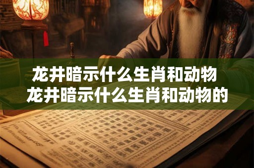 龙井暗示什么生肖和动物 龙井暗示什么生肖和动物的关系 龙井暗示什么生肖和动物 龙井暗示什么生肖和动物的关系