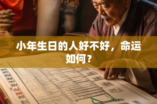 小年生日的人好不好，命运如何？