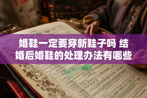 婚鞋一定要穿新鞋子吗 结婚后婚鞋的处理办法有哪些