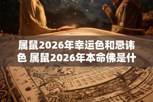 属鼠2026年幸运色和忌讳色 属鼠2026年本命佛是什么