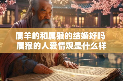 属羊的和属猴的结婚好吗 属猴的人爱情观是什么样