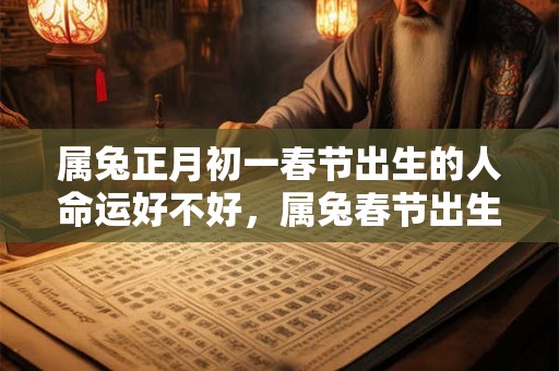 属兔正月初一春节出生的人命运好不好，属兔春节出生是什么命？