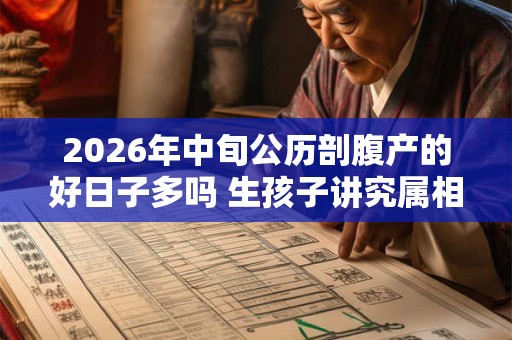 2026年中旬公历剖腹产的好日子多吗 生孩子讲究属相吗