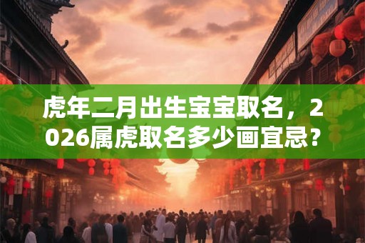 虎年二月出生宝宝取名，2026属虎取名多少画宜忌？