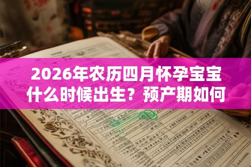 2026年农历四月怀孕宝宝什么时候出生？预产期如何计算？