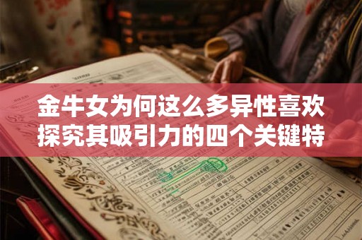 金牛女为何这么多异性喜欢探究其吸引力的四个关键特点