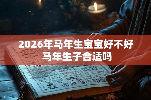 2026年马年生宝宝好不好 马年生子合适吗 2026年马年生宝宝好不好 马年生子合适吗