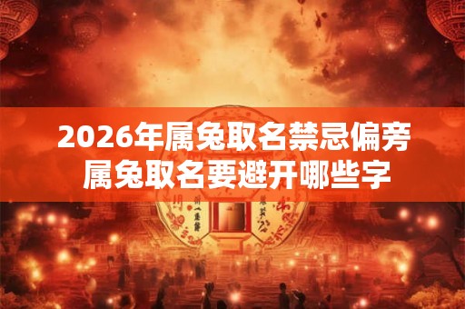 2026年属兔取名禁忌偏旁 属兔取名要避开哪些字
