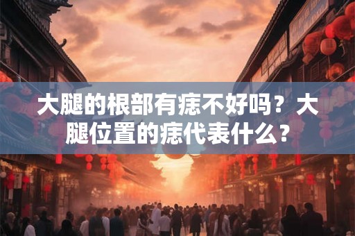 大腿的根部有痣不好吗？大腿位置的痣代表什么？