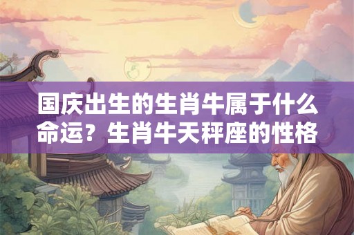 国庆出生的生肖牛属于什么命运？生肖牛天秤座的性格如何？