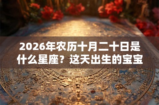 2026年农历十月二十日是什么星座？这天出生的宝宝性格
