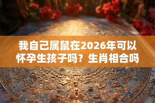 我自己属鼠在2026年可以怀孕生孩子吗？生肖相合吗？