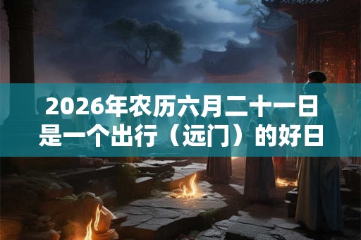 2026年农历六月二十一日是一个出行（远门）的好日子？